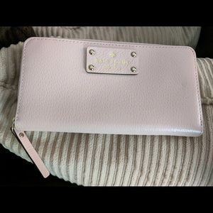 NWT Kate Spade Wallet Baby Pink